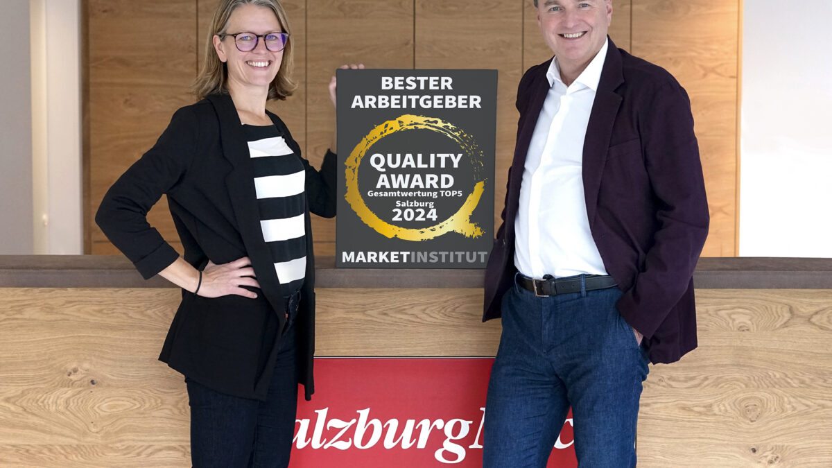 SalzburgMilch erneut unter Top 5 der besten Arbeitgeber Salzburgs