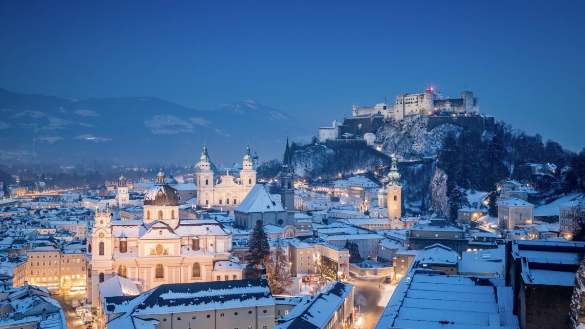 Salzburg im Winter