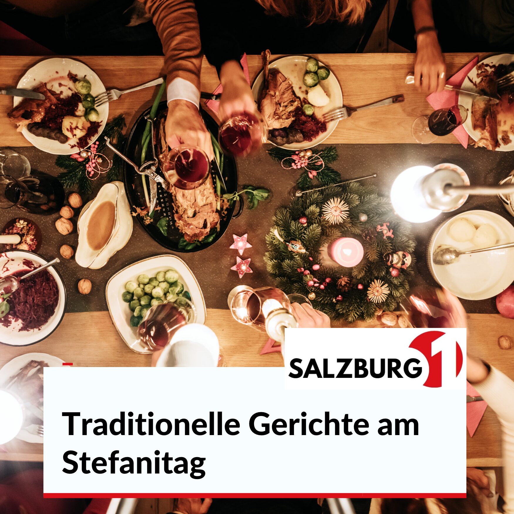 Traditionelle Gerichte am Stefanitag