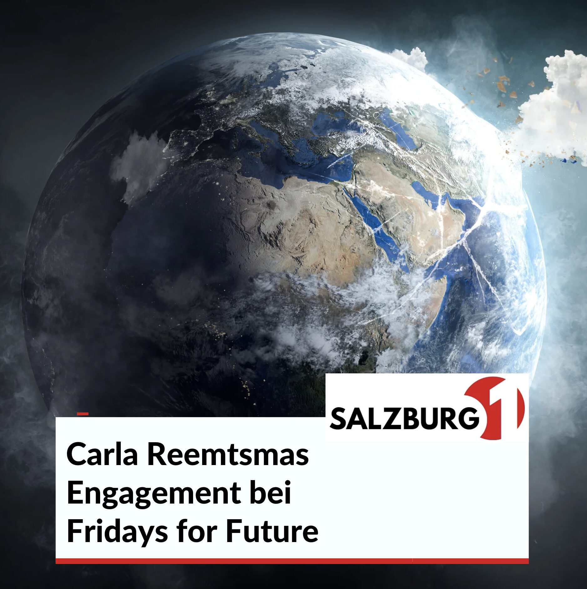 Carla Reemtsmas Engagement bei Fridays for Future
