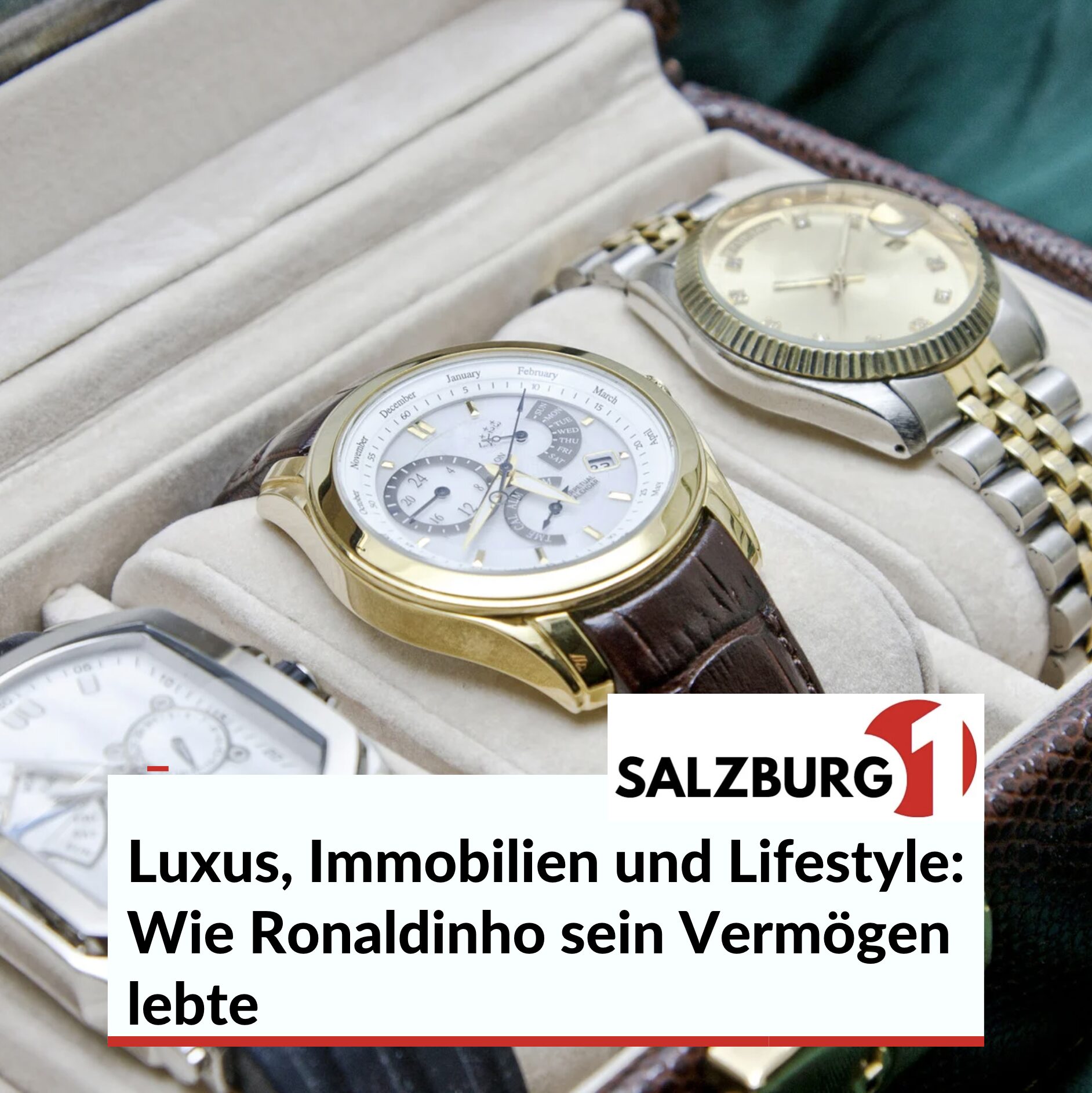 Luxus, Immobilien und Lifestyle: Wie Ronaldinho sein Vermögen lebte