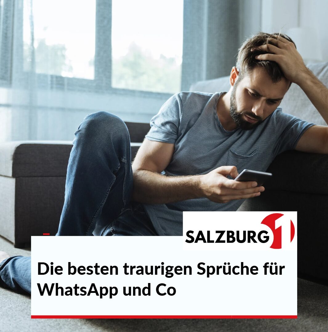 Die besten traurigen Sprüche für WhatsApp und Co