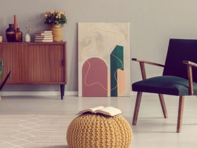 Mid Century Wohnzimmer gestalten Elegante Klassiker modern kombiniert