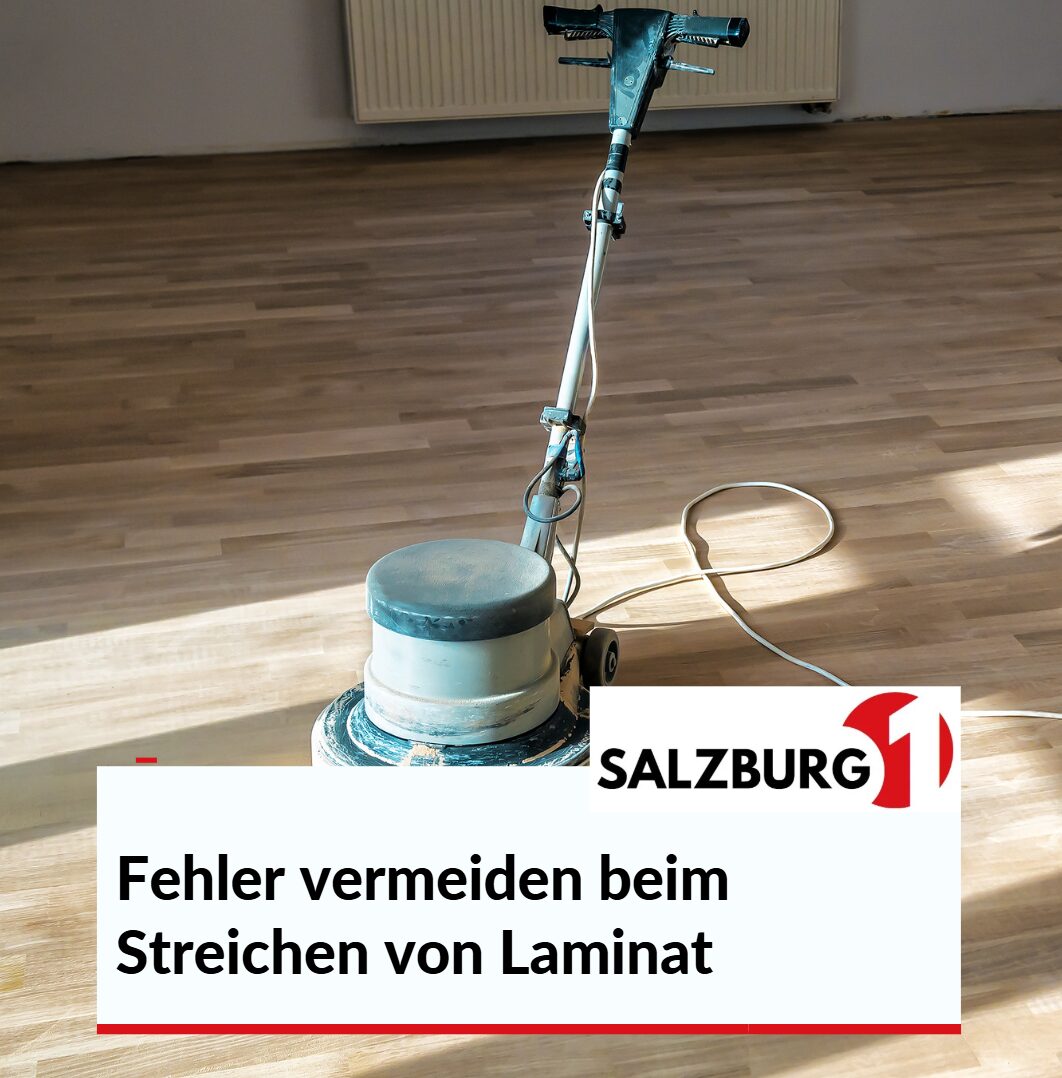 Fehler vermeiden beim Streichen von Laminat