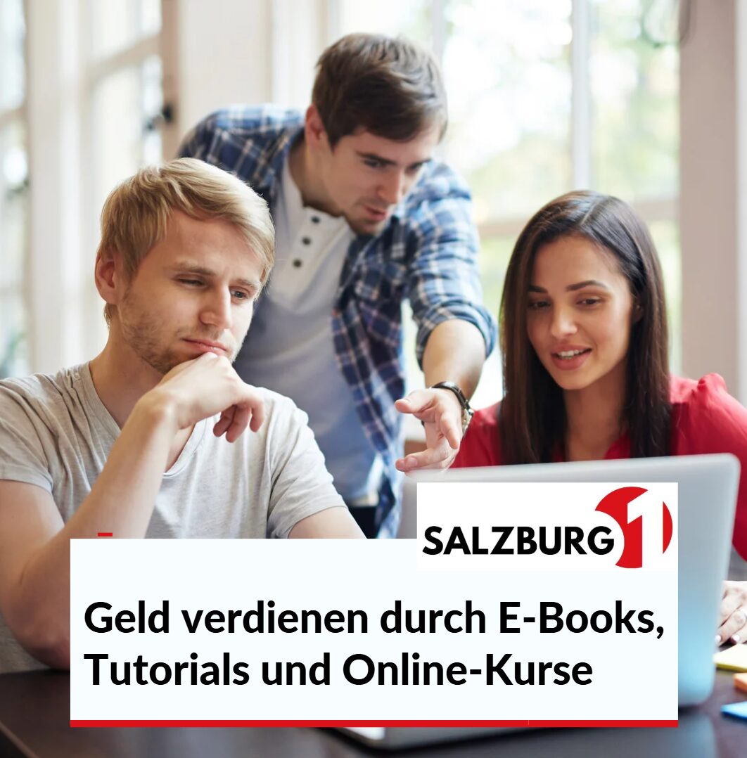Geld verdienen durch E-Books, Tutorials und Online-Kurse