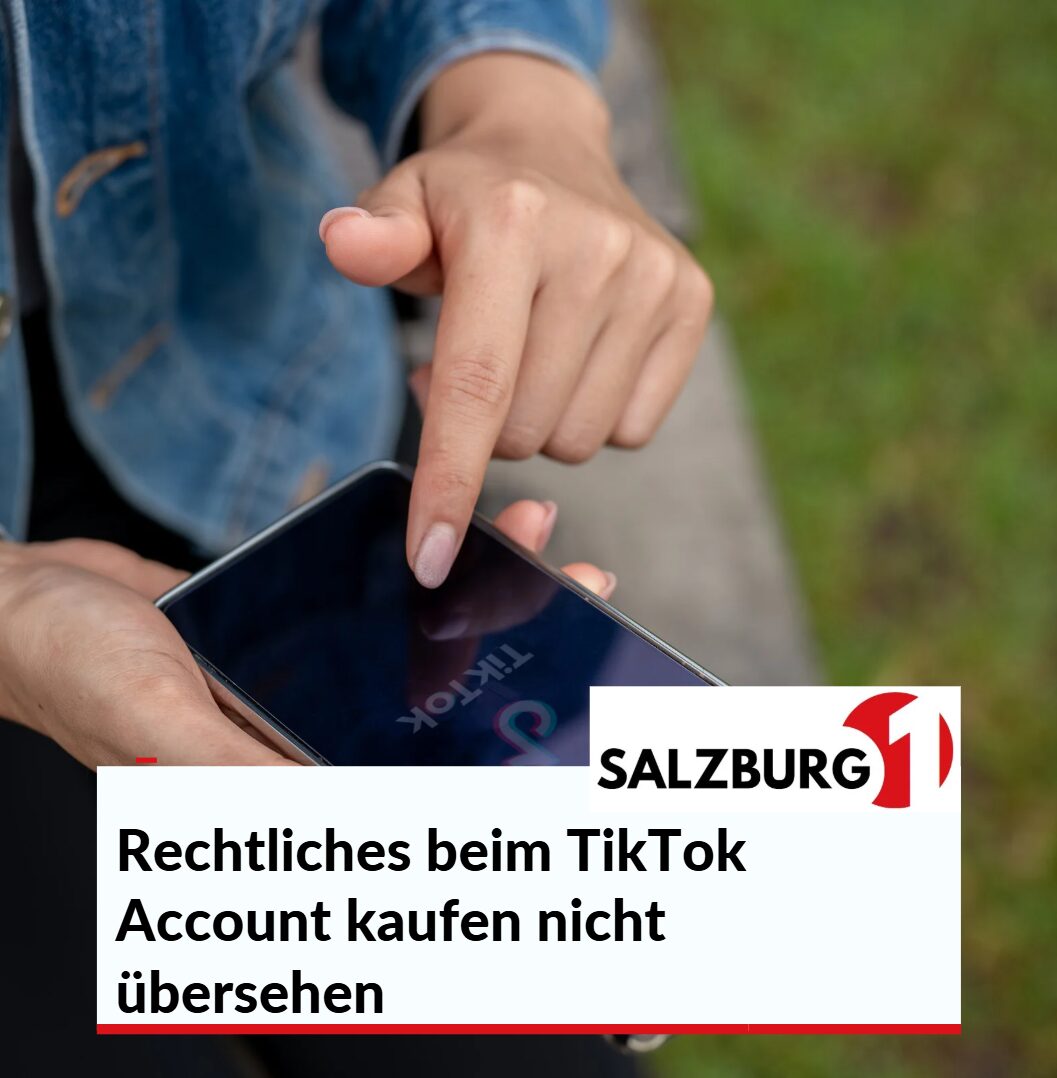 Rechtliches beim TikTok Account kaufen nicht übersehen