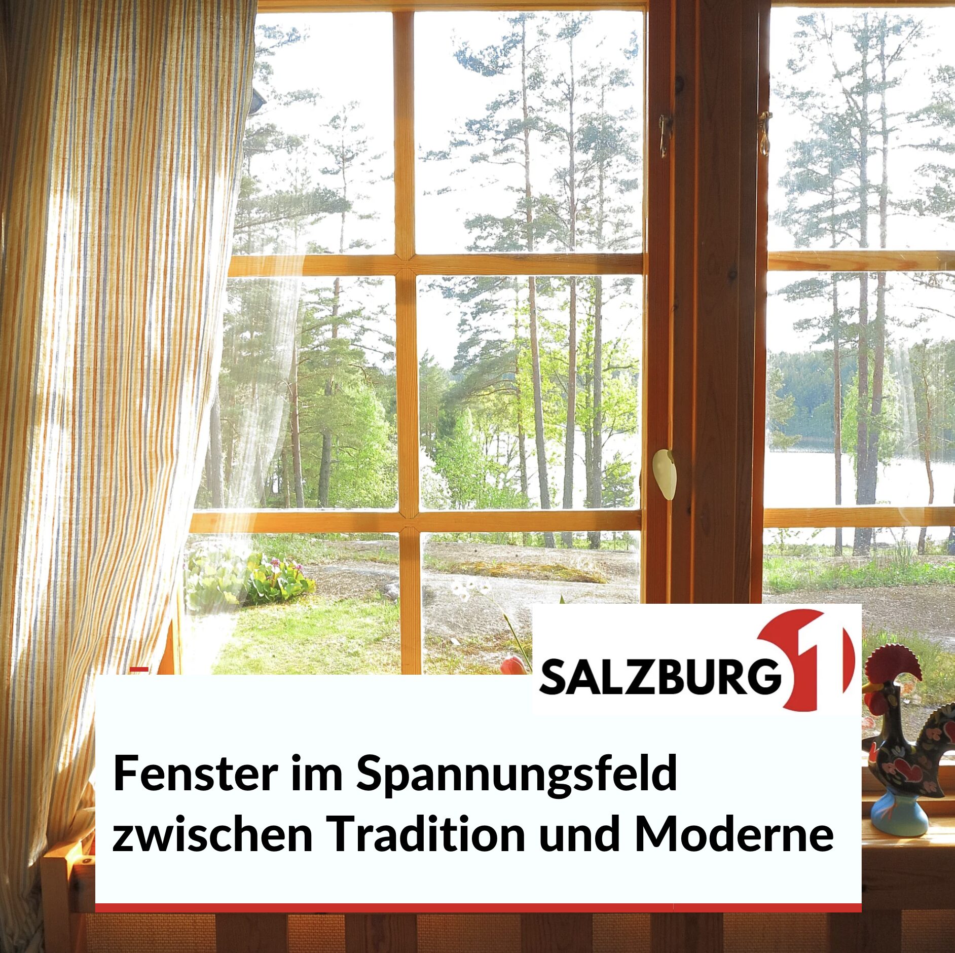 Fenster im Spannungsfeld zwischen Tradition und Moderne