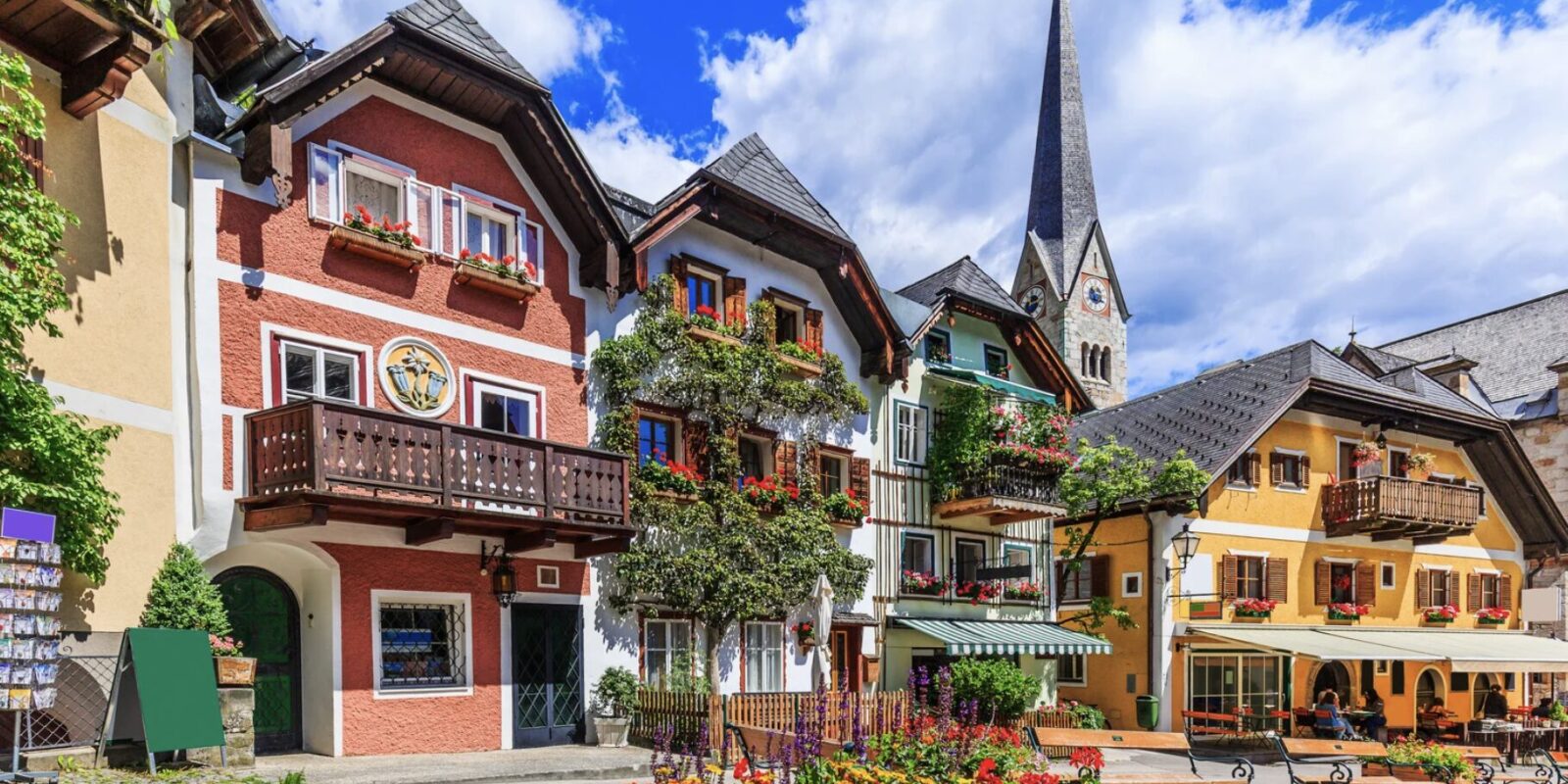 Schöne Städte in Österreich