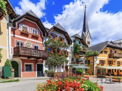 Schöne Städte in Österreich