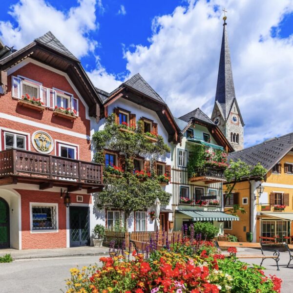 Schöne Städte in Österreich
