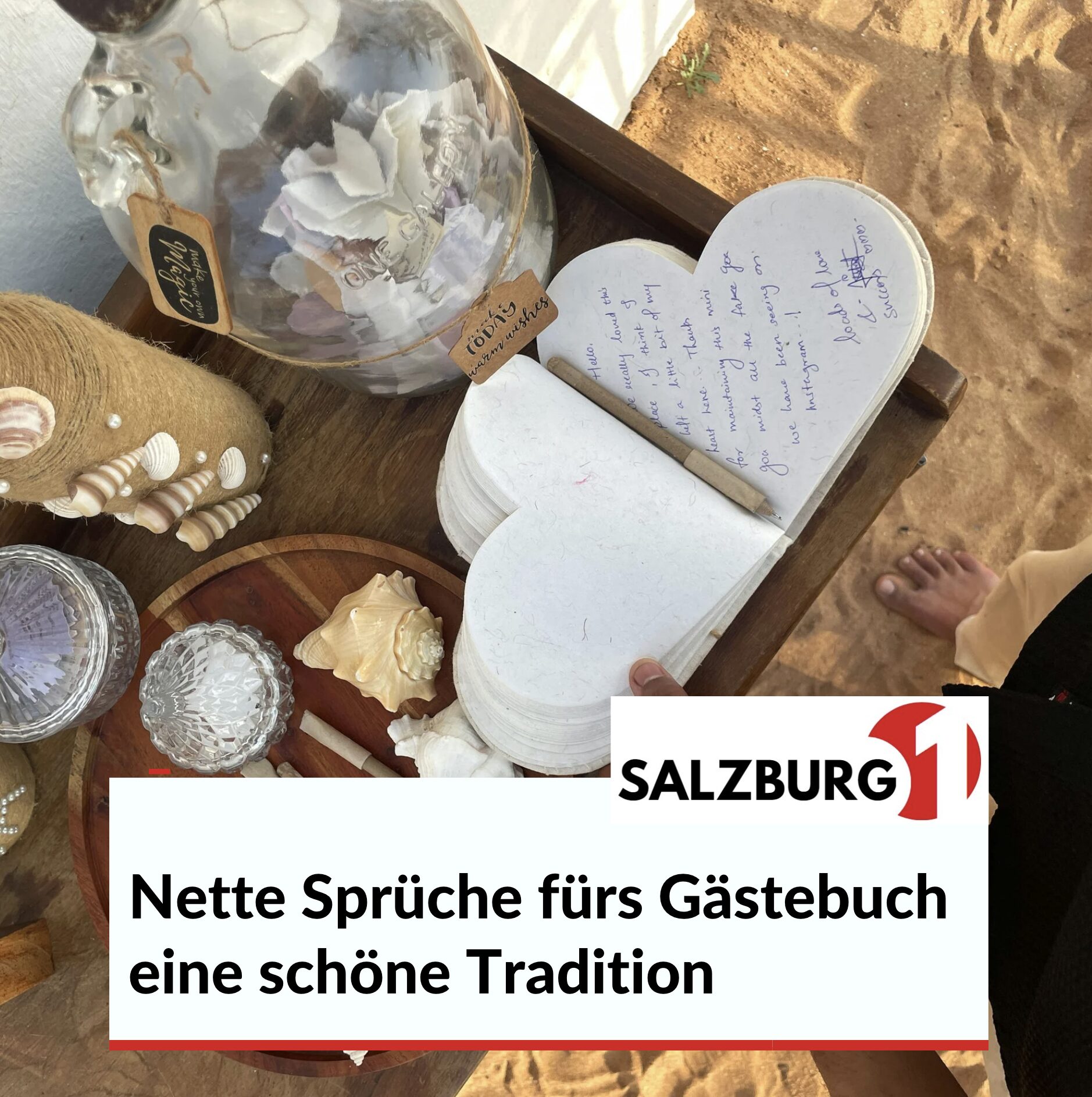 Warum nette Sprüche fürs Gästebuch eine schöne Tradition sind