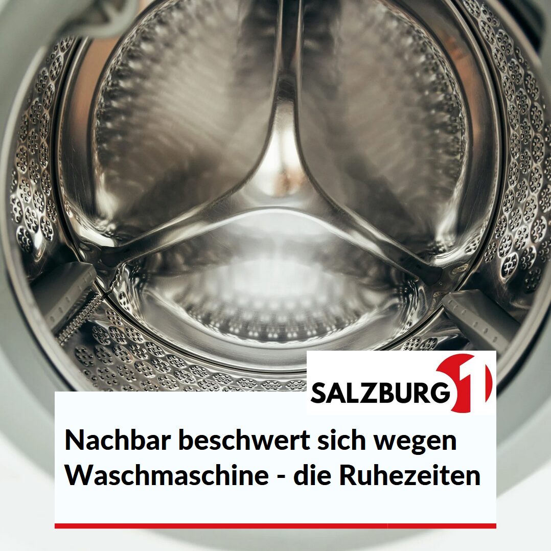 Nachbar beschwert sich wegen Waschmaschine - die Ruhezeiten Nachbar beschwert sich wegen Waschmaschine - die Ruhezeiten