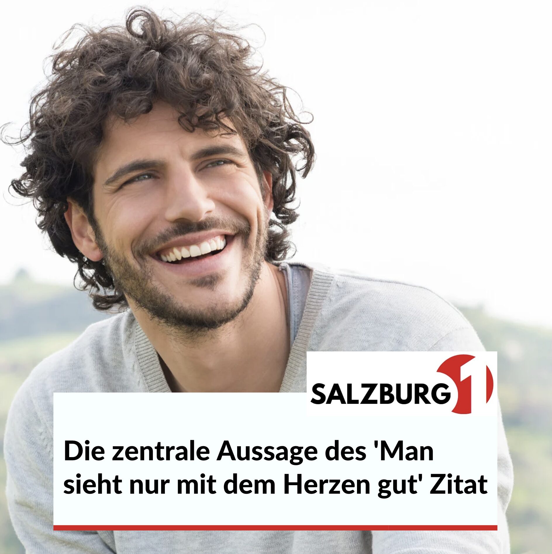 Die zentrale Aussage des 'Man sieht nur mit dem Herzen gut' Zitat Die zentrale Aussage des 'Man sieht nur mit dem Herzen gut' Zitat