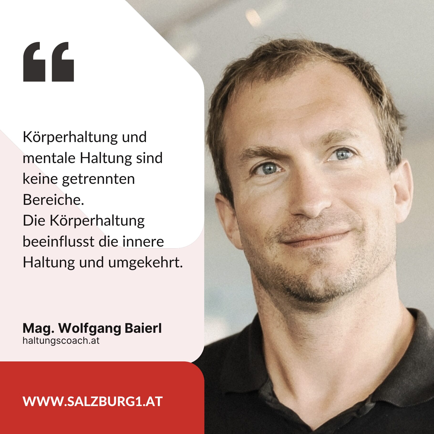 Mag. Wolfgang Baierl haltungscoach.at Mag. Wolfgang Baierl haltungscoach.at