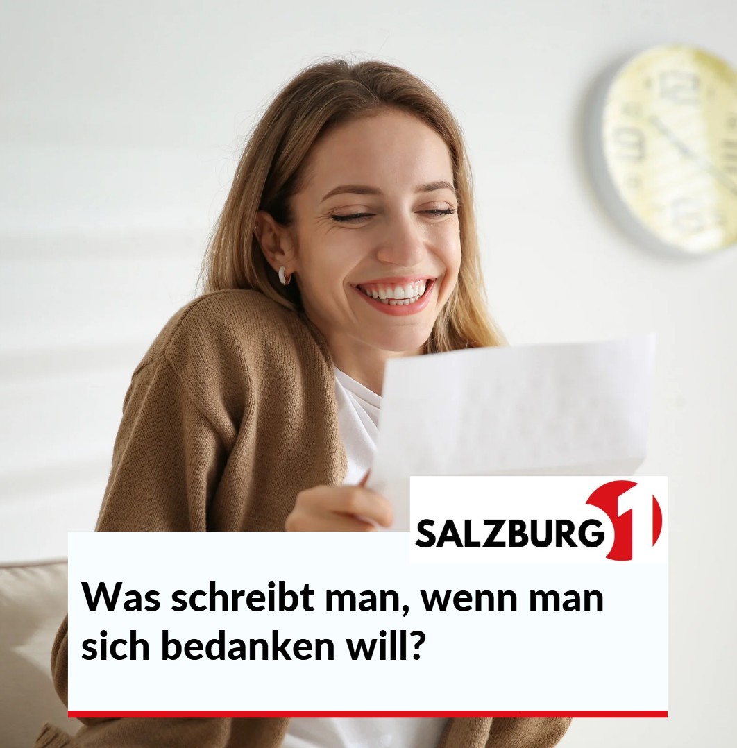 Was schreibt man, wenn man sich bedanken will Was schreibt man, wenn man sich bedanken will