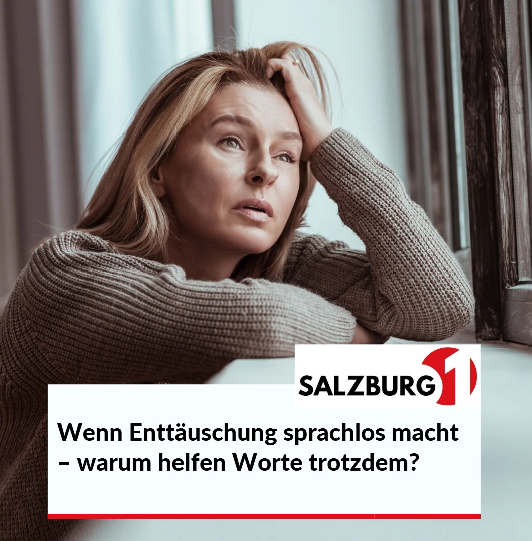Wenn Enttäuschung sprachlos macht – warum helfen Worte trotzdem Wenn Enttäuschung sprachlos macht – warum helfen Worte trotzdemWenn Enttäuschung sprachlos macht – warum helfen Worte trotzdem