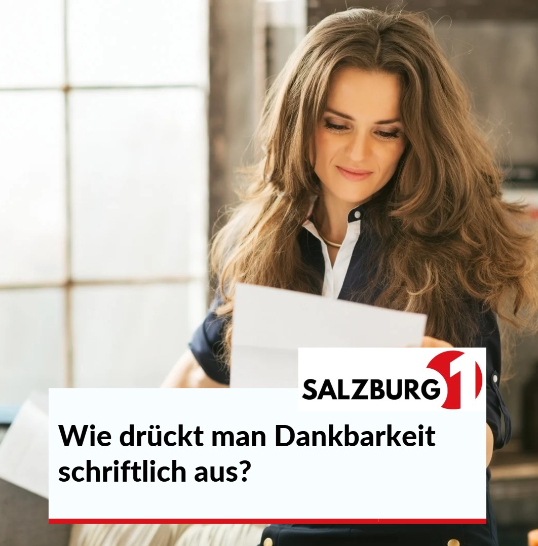 Wie drückt man Dankbarkeit schriftlich aus Wie drückt man Dankbarkeit schriftlich aus