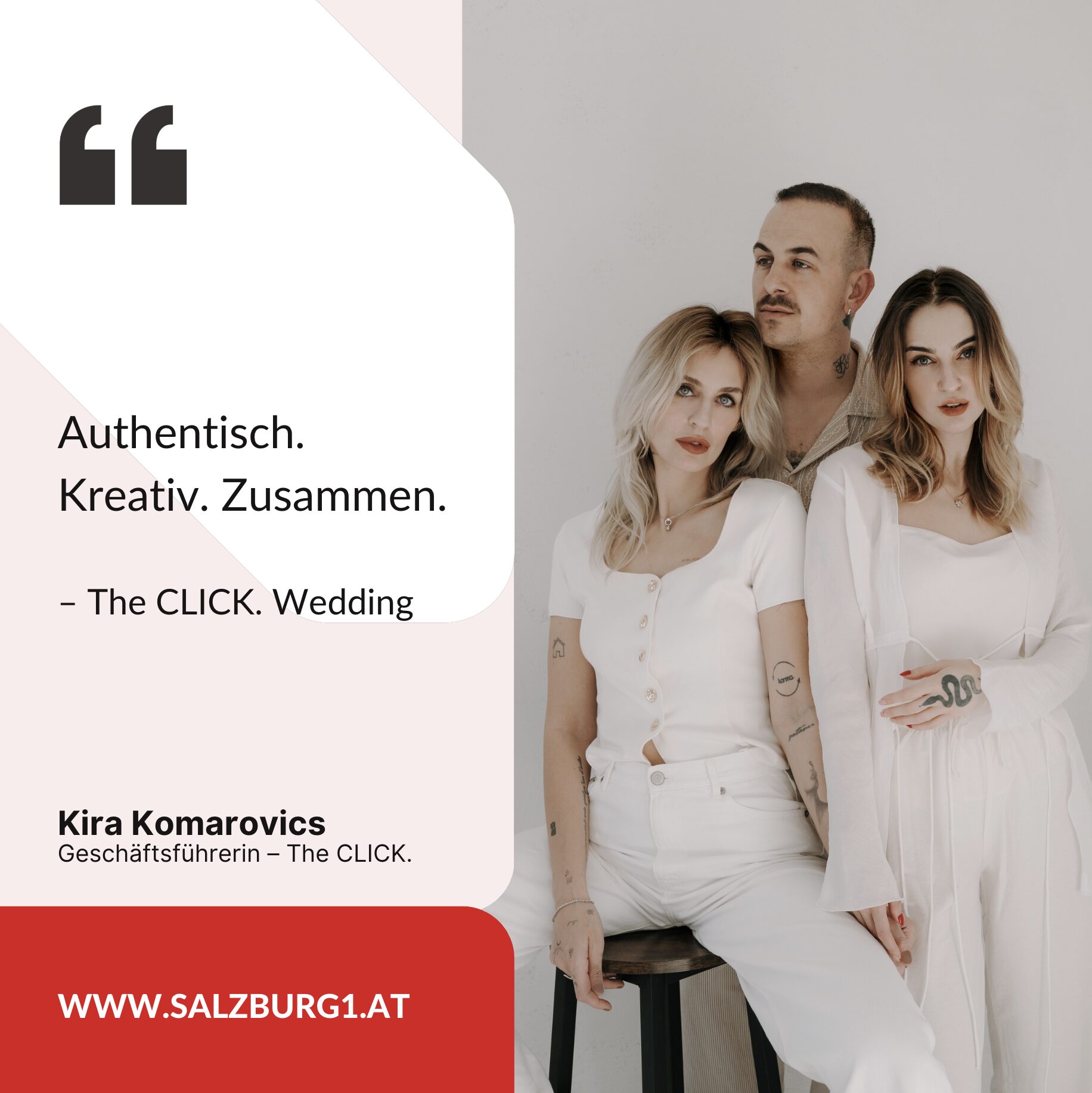Kira Komarovics Geschäftsführerin – The CLICK. Kira Komarovics Geschäftsführerin – The CLICK.