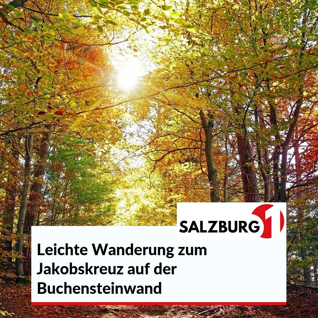 Leichte Wanderung zum Jakobskreuz auf der Buchensteinwand Leichte Wanderung zum Jakobskreuz auf der Buchensteinwand