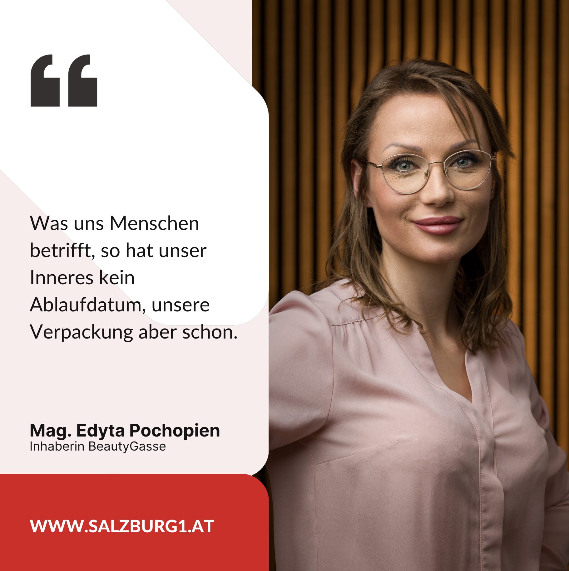 Mag. Edyta Pochopien Inhaberin BeautyGasse Mag. Edyta Pochopien Inhaberin BeautyGasse