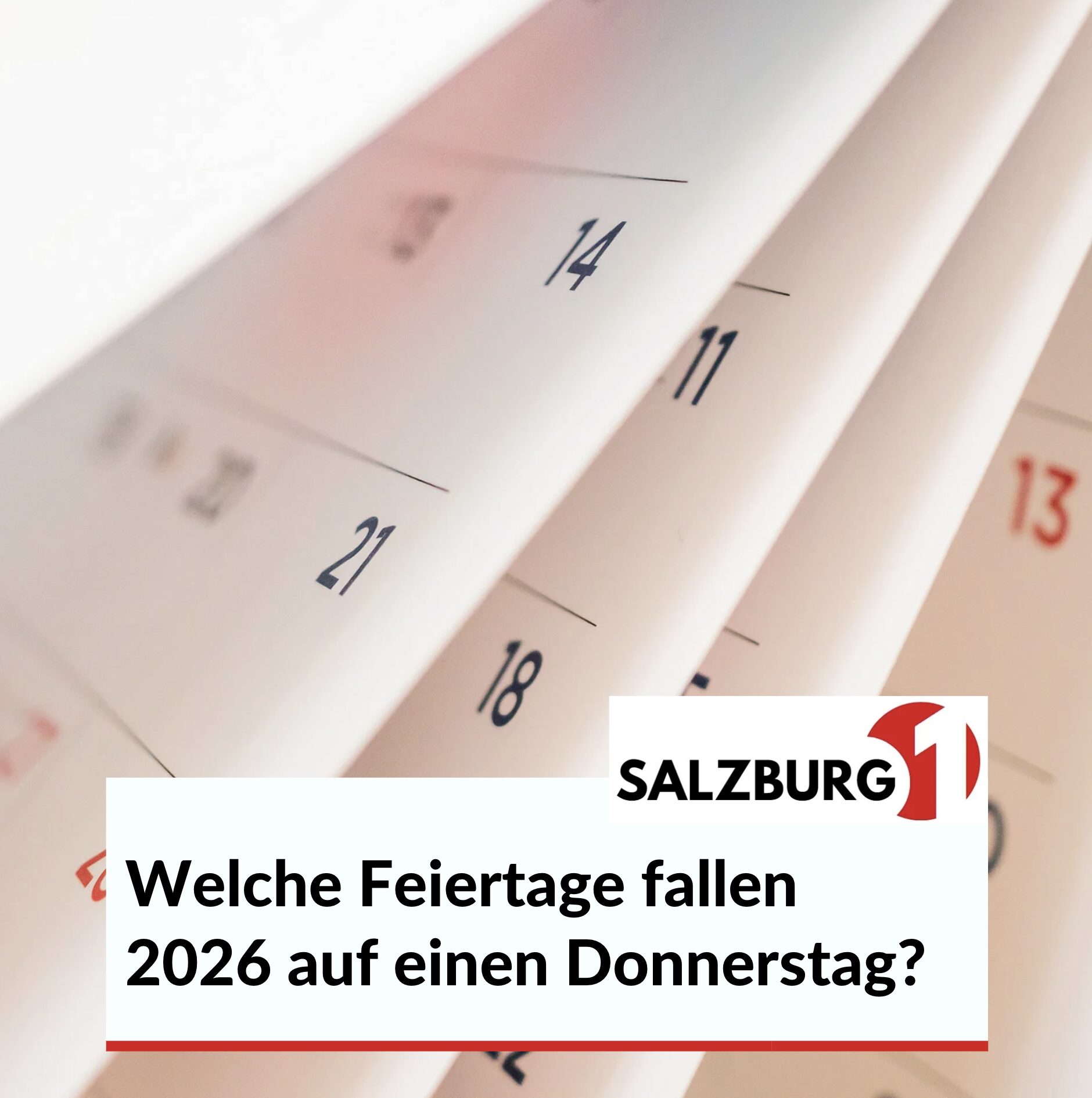 Welche Feiertage fallen 2026 auf einen Donnerstag? Welche Feiertage fallen 2026 auf einen Donnerstag?
