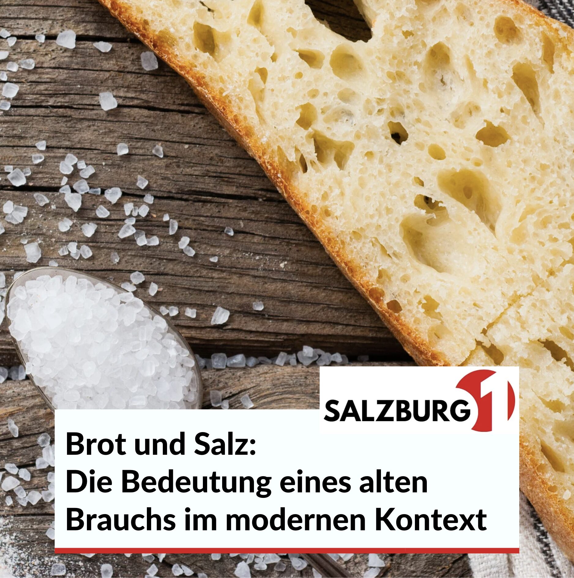Brot und Salz: Die Bedeutung eines alten Brauchs im modernen Kontext Brot und Salz: Die Bedeutung eines alten Brauchs im modernen Kontext