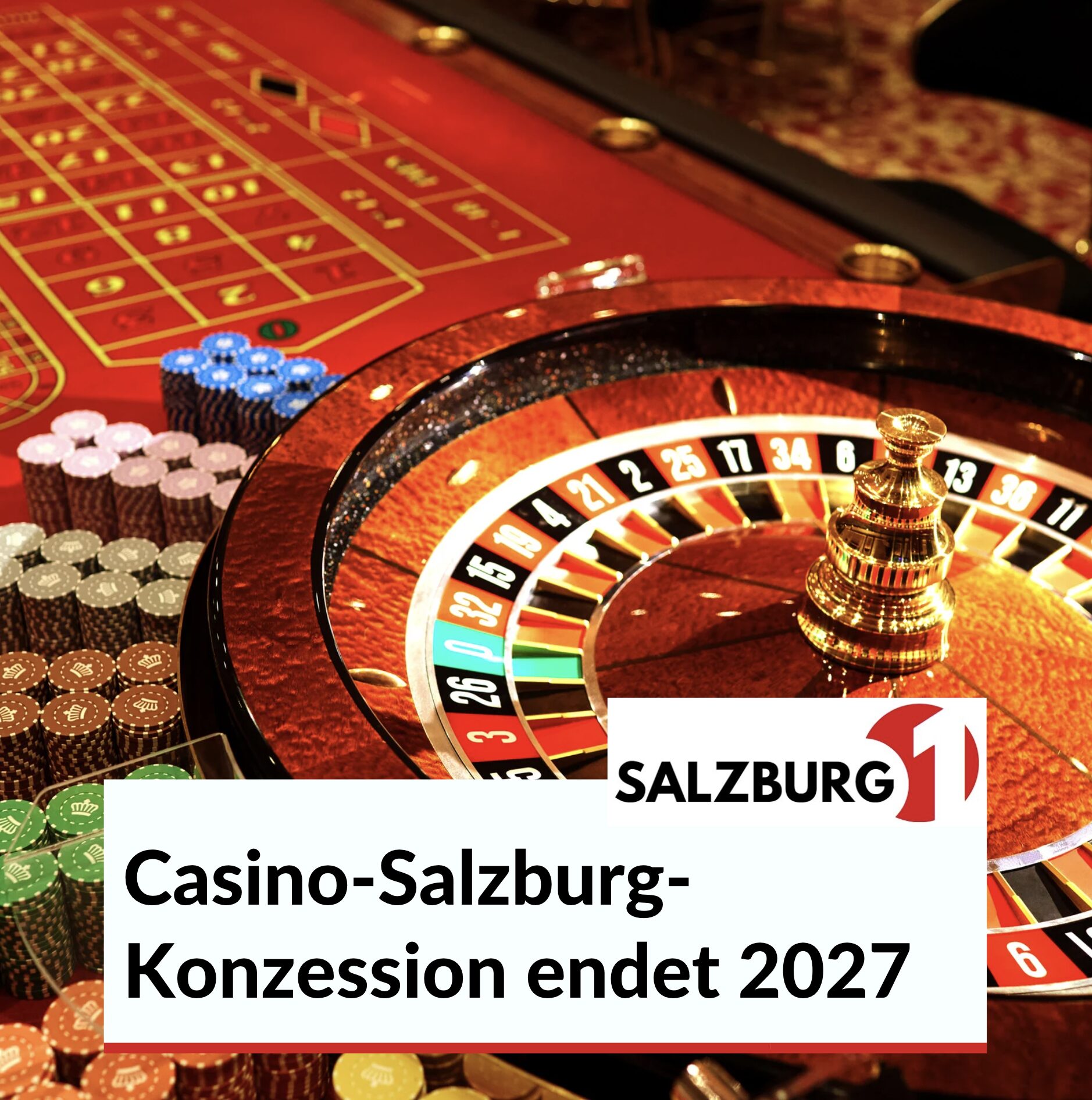 Casino-Salzburg-Konzession endet 2027 Casino-Salzburg-Konzession endet 2027