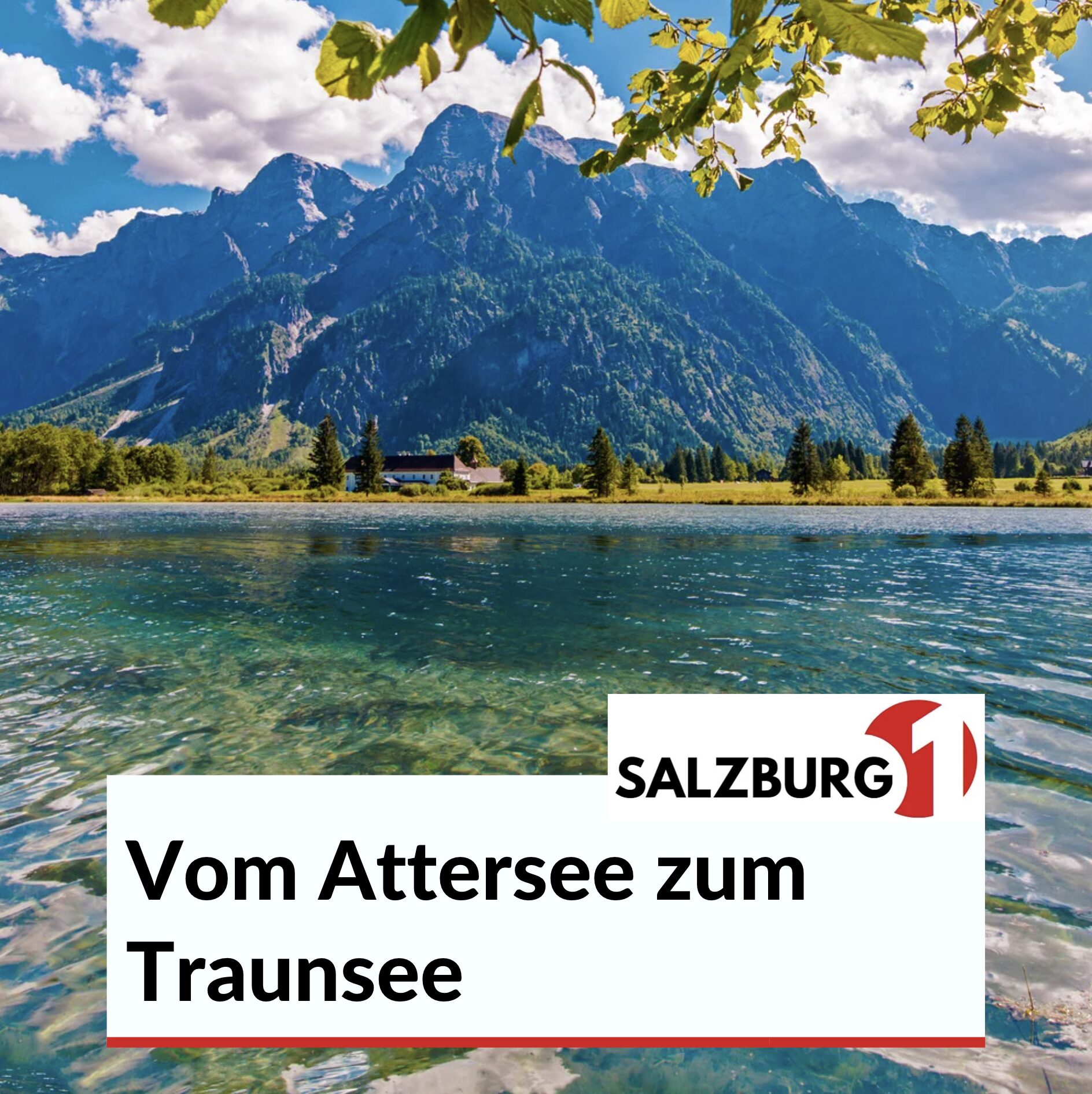 Salzkammergut Radweg und Etappen: Vom Attersee zum Traunsee Salzkammergut Radweg und Etappen: Vom Attersee zum Traunsee