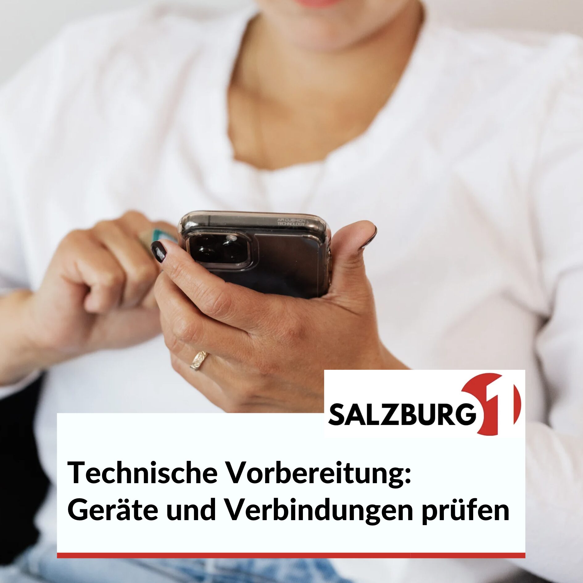 Technische Vorbereitung: Geräte und Verbindungen prüfen Technische Vorbereitung: Geräte und Verbindungen prüfen