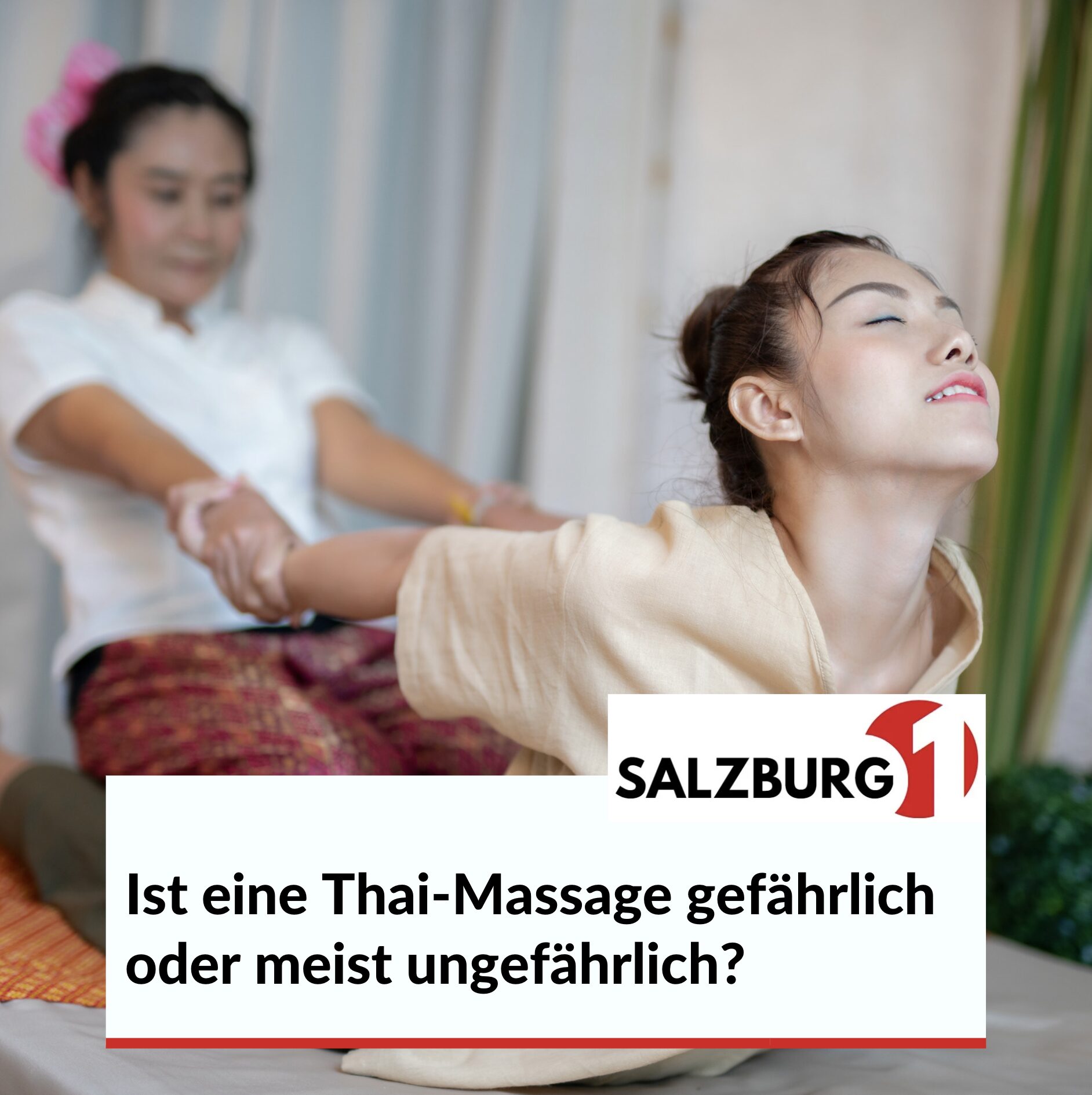 Ist eine Thai-Massage gefährlich oder meist ungefährlich? Ist eine Thai-Massage gefährlich oder meist ungefährlich?