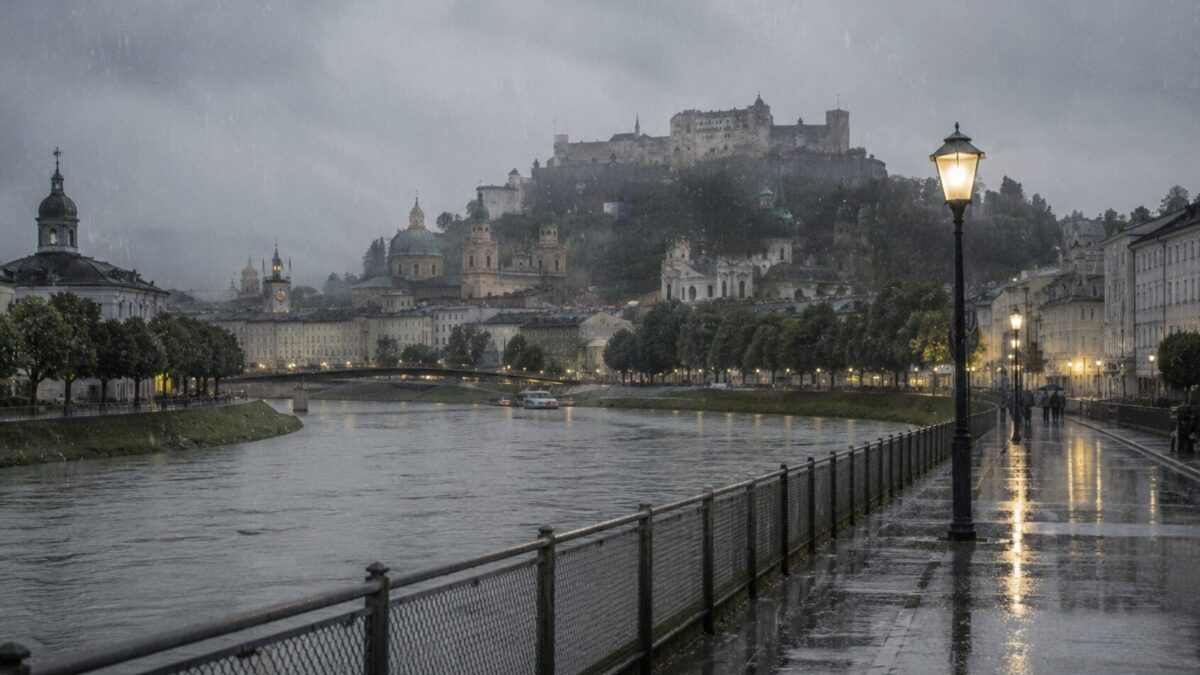 Schlechtwetter in Salzburg