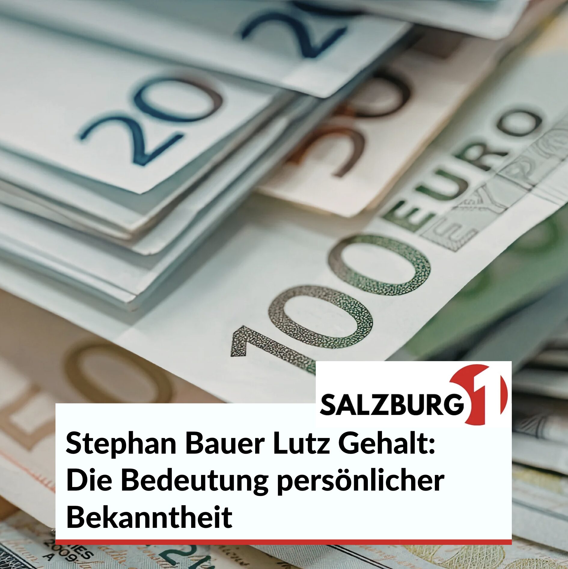 Stephan Bauer Lutz Gehalt: Die Bedeutung persönlicher Bekanntheit Stephan Bauer Lutz Gehalt: Die Bedeutung persönlicher Bekanntheit