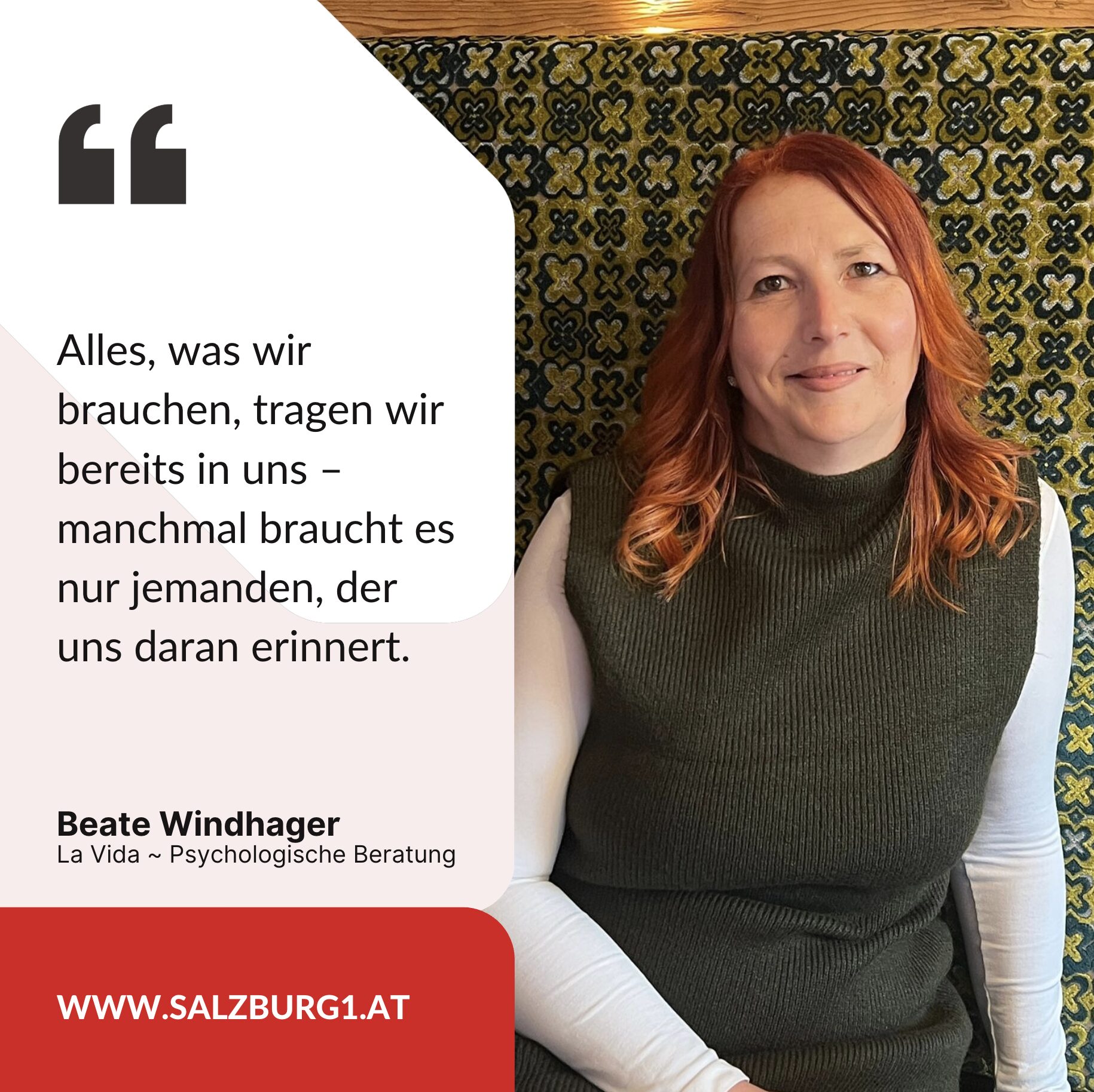 Beate Windhager La Vida ~ Psychologische Beratung Beate Windhager La Vida ~ Psychologische Beratung