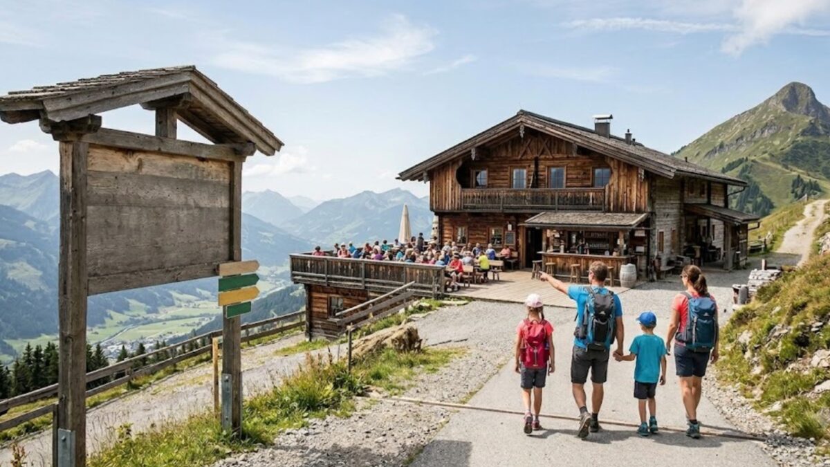 Dauerstoa Alm Tiroler Bergromantik mit weitem Panorama
