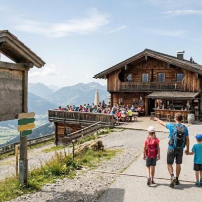 Dauerstoa Alm Tiroler Bergromantik mit weitem Panorama