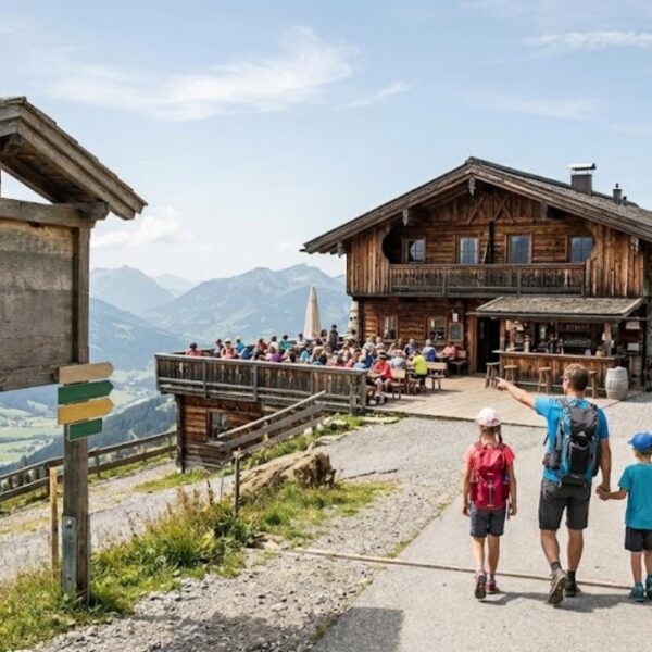 Dauerstoa Alm Tiroler Bergromantik mit weitem Panorama