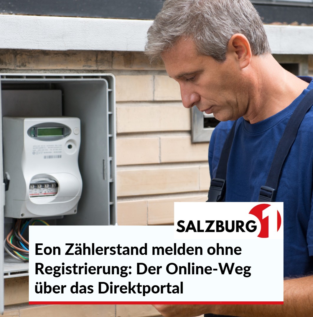 Eon Zählerstand melden ohne Registrierung Der Online-Weg über das Direktportal Eon Zählerstand melden ohne Registrierung Der Online-Weg über das Direktportal