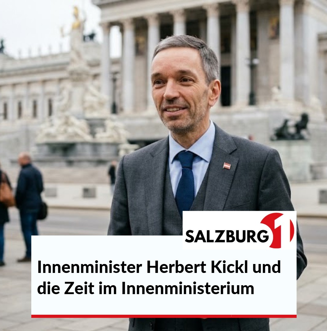 Innenminister Herbert Kickl und die Zeit im Innenministerium Innenminister Herbert Kickl und die Zeit im Innenministerium