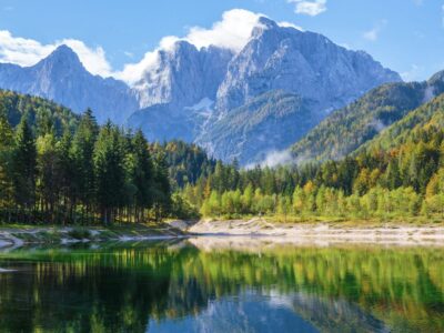 Urlaub in den Bergen am See