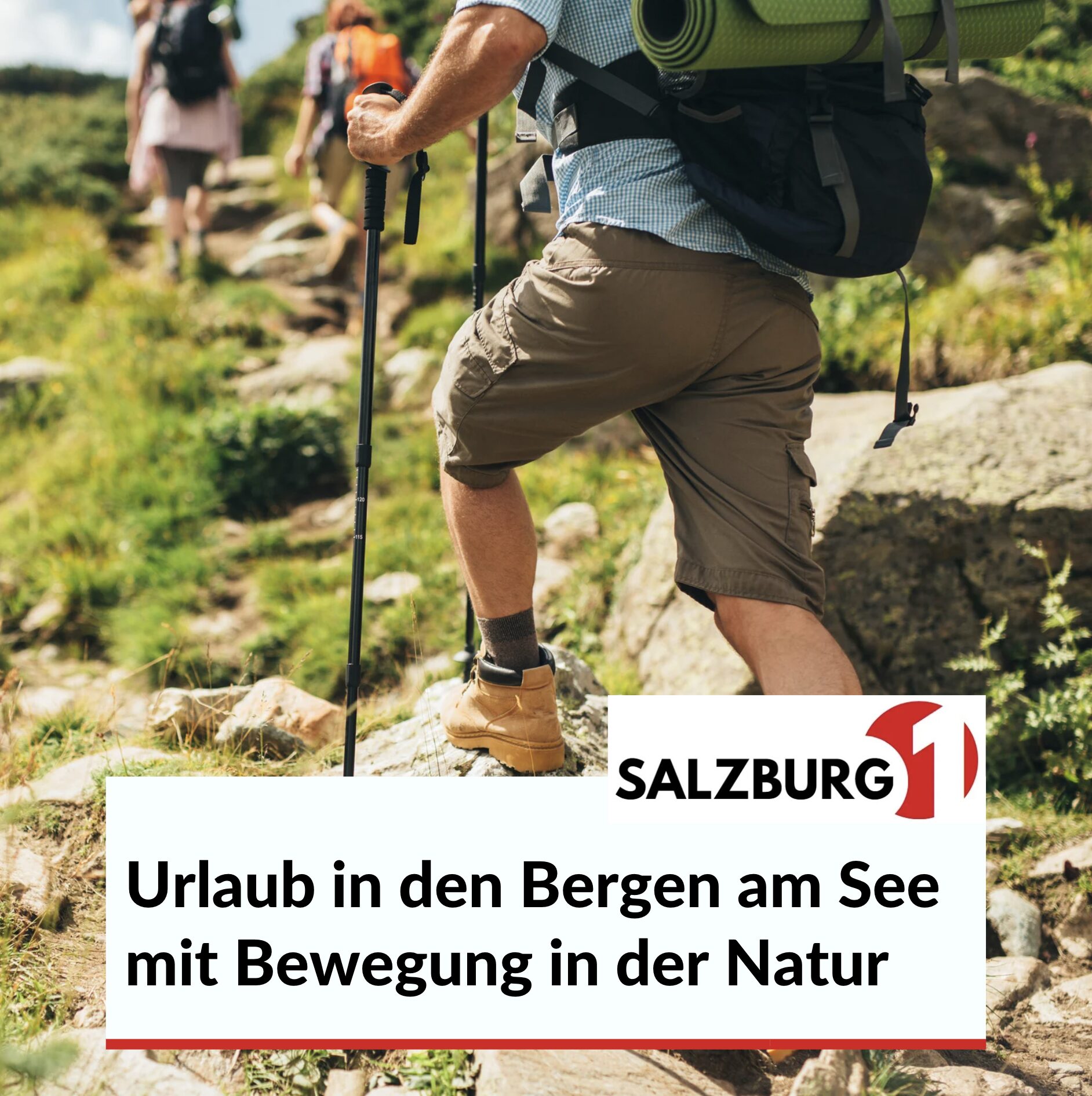 Urlaub in den Bergen am See mit Bewegung in der Natur Urlaub in den Bergen am See mit Bewegung in der Natur