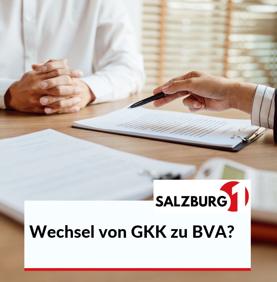 Wechsel von GKK zu BVA Wechsel von GKK zu BVAWechsel von GKK zu BVA