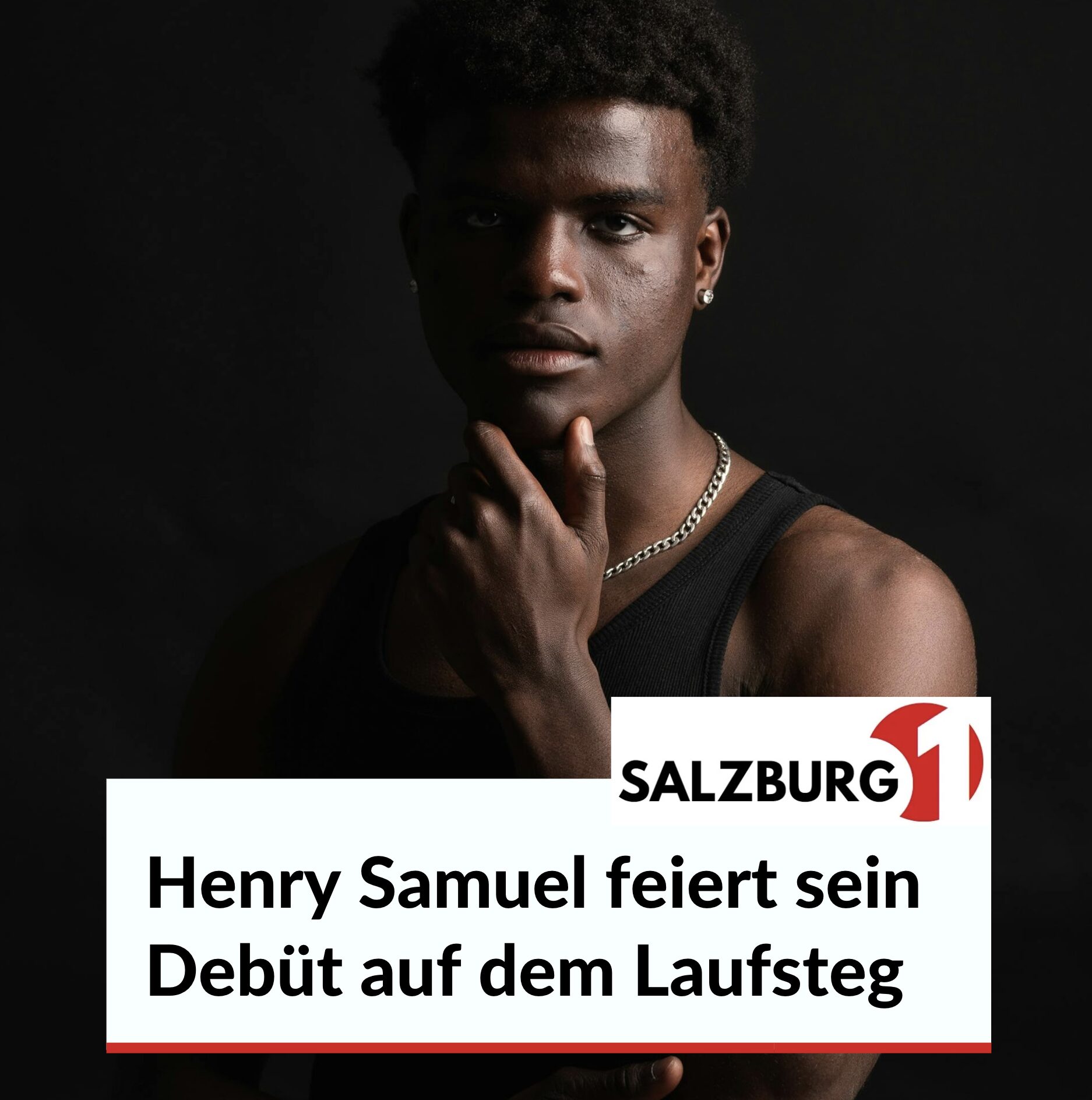Heidi Klums Kind Henry Samuel feiert sein Debüt auf dem Laufsteg Heidi Klums Kind Henry Samuel feiert sein Debüt auf dem Laufsteg