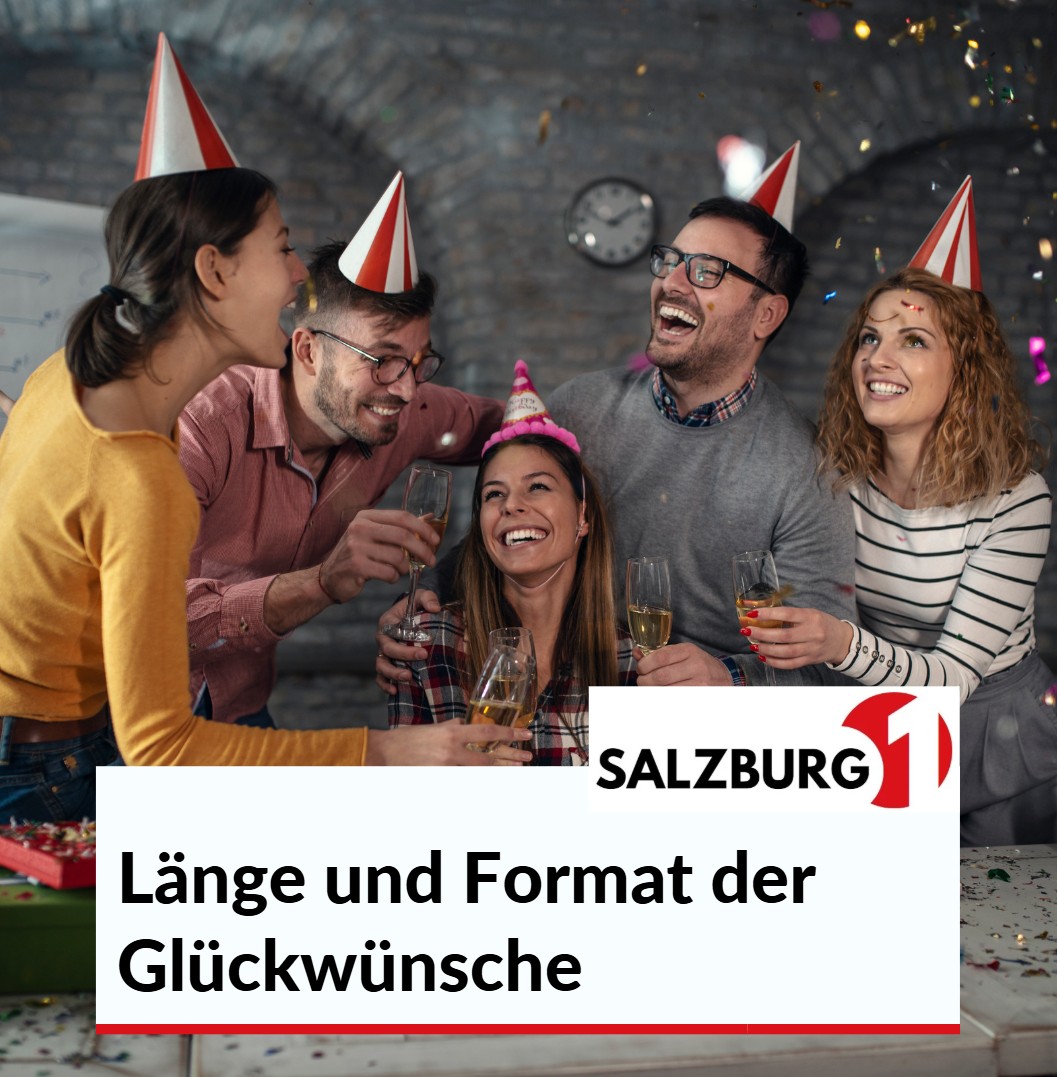 Länge und Format der Glückwünsche Länge und Format der Glückwünsche