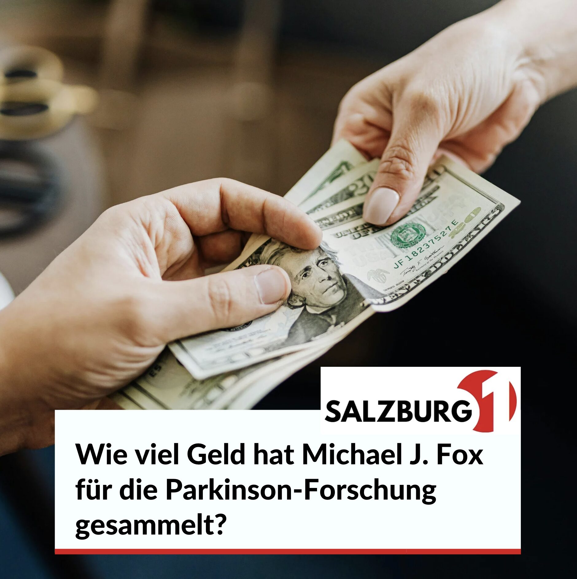 Wie viel Geld hat Michael J. Fox für die Parkinson-Forschung gesammelt? Wie viel Geld hat Michael J. Fox für die Parkinson-Forschung gesammelt?