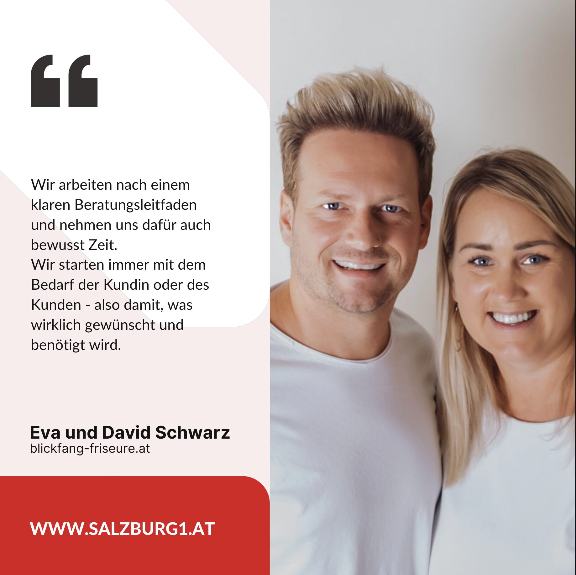Eva und David Schwarz blickfang-friseure.at