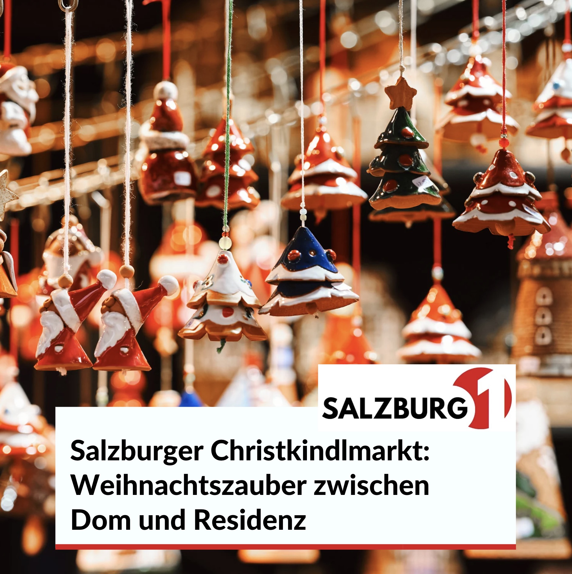 Salzburger Christkindlmarkt: Weihnachtszauber zwischen Dom und Residenz Salzburger Christkindlmarkt: Weihnachtszauber zwischen Dom und Residenz