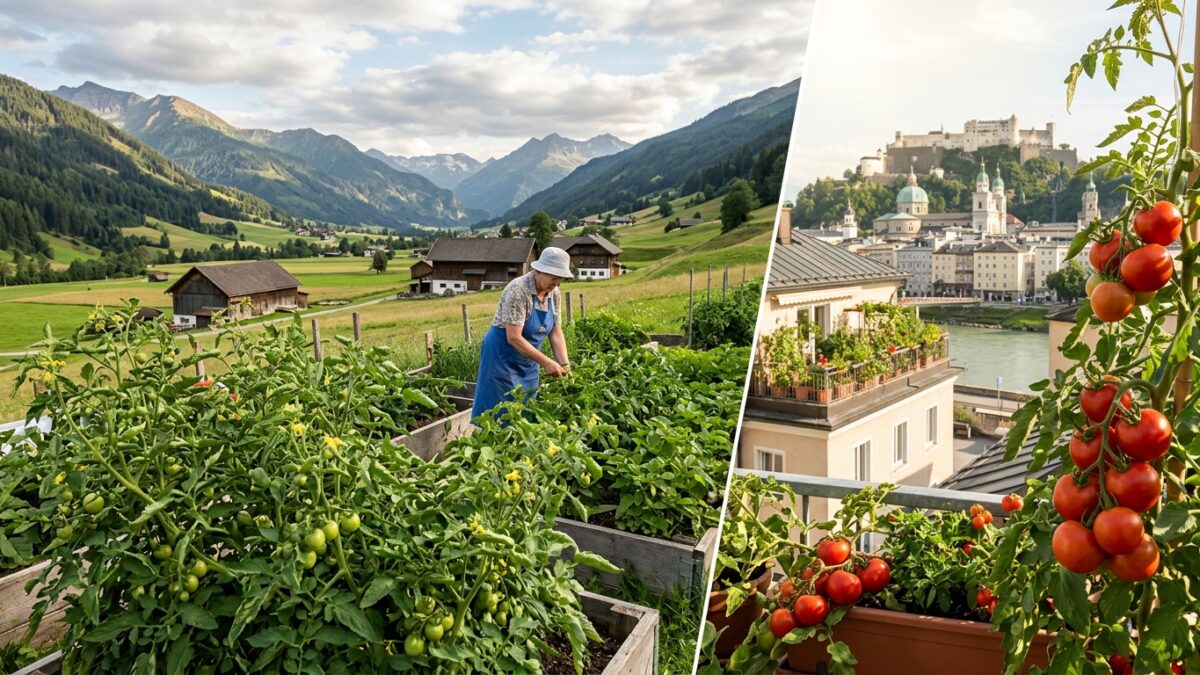 Warum Paradeiser im Lungau später reif werden als in der Stadt Salzburg