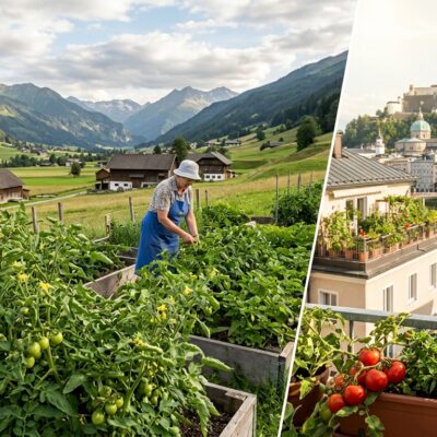 Warum Paradeiser im Lungau später reif werden als in der Stadt Salzburg